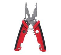 Odorkle Pelacables 18 en 1 Acero Cr V Ahorro de Mano de Obra Herramienta | Pinzas Multifuncionales con Funciones de Corte, Crimpado, Pelado y Bobinado, Ergonómico Antideslizante para Entornos
