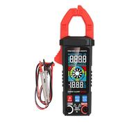 Odorkle Pinza Amperimétrica Digital, Multímetro True RMS 1000A CA CC Probador de Corriente de Voltaje con Retención de Datos Linterna de Apagado Automático, para Laboratorios, Fábricas,