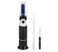 Odorkle Refractómetro de Concentración de Azúcar, Refractómetro Portátil de Mano para Pruebas de Líquidos, Mide el Contenido de Azúcar del 0 Al 20 por Ciento, Ideal para Jugo de Frutas y Cerveza