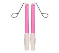 Odorkle Silbato Deslizante, 2 Piezas, Juguete de Flauta de Empuje de Metal ABS para Niños, Educación Musical Temprana, Fácil de Jugar para Niños (PINK)