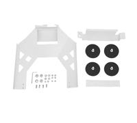 Odorkle Soporte Magnético Universal para Plato, 4 Bases de Goma, Soporte para Coche de Acero Inoxidable, a Prueba de Arañazos para Todo Tipo de Clima, 120+ mph, Estable para Vehículo,