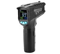 Odorkle Termómetro Infrarrojo, Termómetro Digital Medidor de Temperatura sin Contacto para RC, Pantalla LCD Vívida con Retroiluminación de Vista Completa, área de Prueba de Temperatura de 12 Puntos
