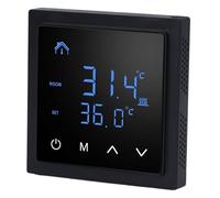 Odorkle Termostato de Suelo Radiante Eléctrico con Pantalla LED, (Black)