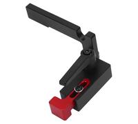 Odorkle Tope Abatible de Riel Tipo T 75, Aleación de Aluminio, Instalación Segura, Fácil Ajuste, Adecuado para Proyectos de Carpintería y Aplicaciones de Sierra de Mesa