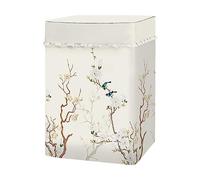 Odot Clásico Funda Lavadora de Carga Superior Funda, Lavadora Exterior Impermeable con Cremallera para Lavadora y Secadora de Carga Superior (Beige,L Capacidad 6.8-8kg)