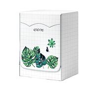 Odot Funda Lavadora Exterior Impermeable, Universal Antipolvo Cubierta para Lavadora y Secadora Carga Frontal, Funda de Protección Solar con Cremallera (L,Gato Negro)
