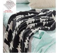 Odot Manta de Punto para Bebé Recién Nacido, Suave y Cálida Punto de Crochet Cobija Toalla de Cama Niños Swaddle para Minicuna, Cochecito y Silla de Paseo (90 * 110 cm,Negro)