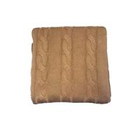 Odot Manta de Punto para Bebé Recién Nacido, Suave y Cálida Punto de Crochet Cobija Toalla de Cama Niños Swaddle para Bebe Cuna, Cochecito y Silla de Paseo (120x180cm,Marron Oscuro)