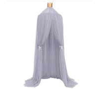 Odot Mosquitera para Camas Portátil Mosquito Net Grande Universal Mosquitero Cuna de Bebe, Dosel Mosquitera para Niños, Carpa de Juegos para Dormitorio Decoración (gris)
