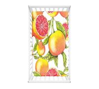 Odot Sábana Bajera Cuna Bebe, Patrón Fruta Sabanas Carrito Bebe Sábana Bajera Capazo Sabanas Minicuna Bebe Suave Sábana Bajera Ajustable para Niña y Niño (Pomelo,90x55cm)
