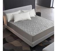 Odot Sábana Bajera Invierno Elástica Sábana Bajera Impermeable Ajustable Sabana Bajera Acolchada Protector de colchón Cubre Colchón Acolchado para Cama Individual Matrimonial (80x200+30cm,Gris 1)