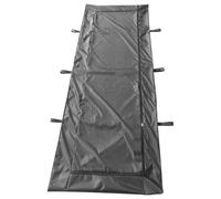 Odoukey Bolsas para cadáveres de tela Oxford para cadáveres Bolsa para con cremallera resistente de 78, 7x28, 7x10, 2 pulgadas con 6 asas Bolsas para portátiles plegables para hospital funer