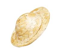 Odoukey Sombrero para casa de muñecas, Sombrero de Paja de simulación, Juego de Accesorios para casa de muñecas, Mini para decoración, Escena en Miniatura, Utensilios de Cocina