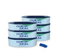 ODOURSEAL - Juego de cartuchos de recambio y clip compatibles con cubo de pañales Spross y cubo de arena para gatos Littycat