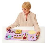 ODOXIA Manta Sensorial para Demencia | Actividades Reconfortantes Y Relajantes para La Demencia De Personas Mayores | Fidget Blanket | Ayuda para Alzheimer, Demencia, Asperger, Autismo Y Ansiedad