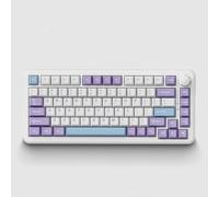 Odpaltoy Ajazz AK820 MAX Teclado mecánico con interruptor magnético para juegos con perilla, teclado para juegos de disparo rápido con cable, teclado RGB PBT de 81 teclas, teclado intercambiable en