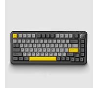Odpaltoy Ajazz AK820 MAX - Teclado mecánico con interruptor magnético para juegos con perilla, teclado para juegos de disparador rápido con cable, 81 teclas RGB PBT teclado intercambiable en caliente
