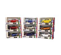 ODS 41137 Silver Wheel, Coche Italiano a Escala 1:28/1:32, en Die Cast