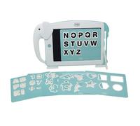 ODS - Maday de Pizarra LCD para Escribir y borrar, Tableta gráfica Infantil con Forma de Elefante, Incluye lápiz Capacitivo y 6 Plantillas, Pantalla monocromática de 10,5 Pulgadas, Edad Recomendada 4