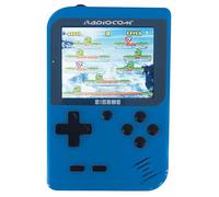 ODS- Radiocom Egame Big Screen Azul Consola Portátil Gaming con 300 Videojuegos Preinstalados, Pantalla TFT 2,8 Pulgadas, Batería Recargable (50074)