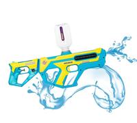 ODS - Splashmatic Andaman - Dispara Agua 2 en 1 con fútbol extraíble, Funciona a batería con Luces Frontales y Laterales, Capacidad 300 ml, Alcance 8 m, Carga USB-C (Cable Incluido)