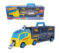 ODS- Transporter 40 Hot Wheels - Maletín con coche original incluido, color azul (42041)