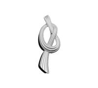 odulu Broche de lazo anudado vintage con diamantes de imitación, pin barroco para hombre, mujer, niño y niña, 4.2*3.2cm, Metal