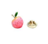 odulu Mini broche de frutas con hebilla antirreflejos, pin de frutas Aolly para hombre, mujer, niños, niñas, suéter, bufandas, chal, vestido, regalo, 1.2*1.7cm, Metal