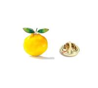 odulu Mini broche de frutas con hebilla antirreflejos, pin de frutas Aolly para hombre, mujer, niños, niñas, suéter, bufandas, chal, vestido, regalo, 1.8*1.6cm, Metal