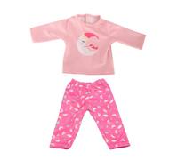 odulu Ropa de muñeca para muñeca Americana de 18 Pulgadas-Camisetas,Pantalones,Pijamas de Gato,Jirafa y Luna,Conjuntos de Ropa de Dormir y Accesorios para muñecas de 43-46 cm-2 Piezas/conjunt-C