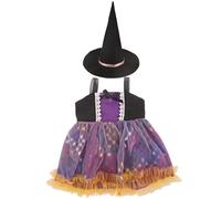 odulu Ropa de muñeca para muñeca Americana de 18 Pulgadas-Vestido de Bruja,Sombrero,Atuendo de Halloween,Accesorio para muñecas de 43-46 cm-2 Piezas/Set-B