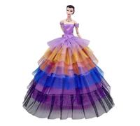 odulu Vestido para muñeca Americana de 115 Pulgadas,muñeca de 30 cm-Vestido de Noche,Vestido de Princesa,Vestido de Novia,Conjuntos para muñeca BJD 1/6-1 Pieza-#E