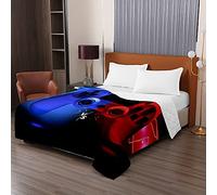 Oduo Colcha Bouti Cama de Verano, 3D Juego impresión Microfibra Cubrecama Multiusos Suave para Cama de Matrimonio, Lavable Acolchada Edredón Ligero Manta (220x240cm,Concurso)