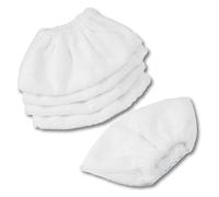 ODYNOWKFG Compatible con Karcher Easyfix SC1, SC2, SC3, SC4 Y SC5. Funda De Microfibra Compatible con Boquillas Manuales De Aspiradoras Y Limpiadoras De Vapor.(White 5Pcs)