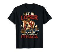 Odysseus se Mete en el Perdedor regresando al héroe de los mitos griegos de Ítaca Camiseta