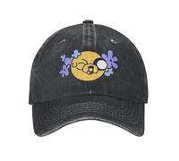 OEBANQGIV Adventure Kawaill Time Jake Flower Anime Outfits Gorra de béisbol Gorra Unisex de Diario Gorra Ajustable