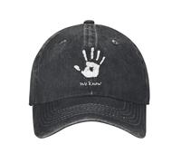OEBANQGIV Death Stranding Sabemos Que Manos Gorra de Béisbol Vintage Desgastada Lavada Videojuego Gorra Unisex Exterior Ajustable