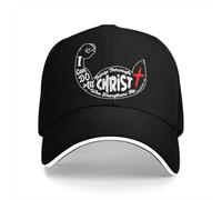 OEBANQGIV Gorra de béisbol de Hombre Lavada Que me fortalece Gorra Snapback de Camionero Sombrero de papá Puedo Hacer Todo lo Que Sea Cristo