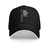 OEBANQGIV Gorra Multicolor de Battlestar Galactica Sombrero de Hombre con Pico Retro Viper Así Decimos Todos Sombreros de Protección de Visor Personalizados