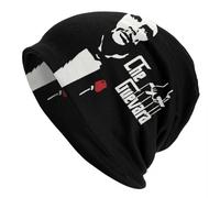 OEBANQGIV Gorro de Gorro de héroe Personalizado de Che Guevara Hueve Sombreros de Punto de Invierno Sombreros de Punto de Invierno Exterior Cuba Socialismo Cubano Libertad Skullies Gorros de Piel