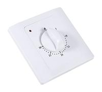 OEBUAFI 1 Pieza AC 220 V 10 A 30 Min Temporizador de Cuenta Regresiva Eléctrico Control de Enchufe, Fácil Instalación para un Ahorro de Energía Eficiente