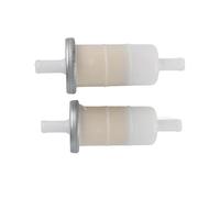 OEBUAFI 2 Filtros de Línea de Universales, 9,5 Mm 10 Mm 3/8 pulg. Elemento de Filtro de para Motocicleta con Material Plástico de Primera Calidad, para CBR600 F1 F2 F3 F4 CBR900RR