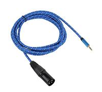 OEBUAFI 3.5MM Stereo Male to XLR Male Adapter Cable Premium Patch Cord