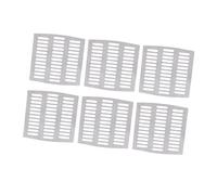 OEBUAFI 40 Piezas de Acero Inoxidable para Orificio de Drenaje de Ladrillo, Protector de Ventilación con Resorte de Acero Resistente para Bloquear Ratas, Avispas, Abejas, Lagartos,