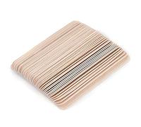 OEBUAFI 50 Unids/caja Varilla de Cera de Madera Más Larga Herramienta de Depilación Segura Varilla Aplicadora de Cera de 15cm para una Depilación Suave e Higiénica