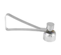 OEBUAFI Abridor de Cáscara de Huevo de Acero Inoxidable Duradero para Huevo de Ganso de Pato Abridor de Cáscara de Fácil de Usar para Ayudante de Cocina Plata 1 Paquete (talla pequeña)