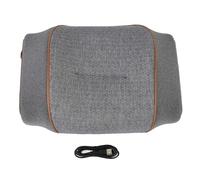 OEBUAFI Almohada para el Cuello con Calefacción, Alimentada por USB, 3 Configuraciones de Calor, Almohada de Soporte para el Cuello de Espuma Viscoelástica con Diseño Ergonómico Suave