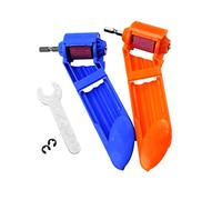 OEBUAFI Amoladora de Taladro Eléctrico Muela Abrasiva de Corindón Marrón Duradera para Broca de Hierro Adecuada para Broca de 2,0-12,5 mm; Portátil y Fácil de usar; para Entusiastas del Bricolaje,