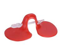 OEBUAFI Anteojeras para Pollos, Gafas Antipicoteo para Aves de Corral sin Diseño de Orificios, Previenen Picoteo de Plumas en los Dedos del Ano, Material ABS Duradero y Reutilizable