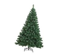 OEBUAFI Árbol de Navidad Artificial Grande con Estilo único para Decoración Festiva de Hoteles y Hogares en Verde (6 pies)